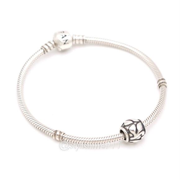 Authentic PANDORA Sterling Silver Floret Charm - 790493 - Picture 5 of 9